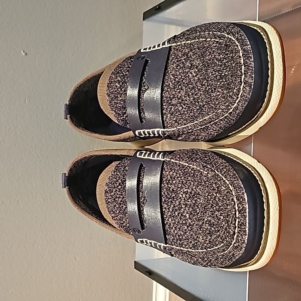 Cole haan zerogrand stitchlite loafer blue/white - Picture 2 of 6